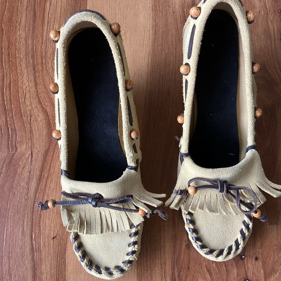 EUC Sam Edelman Suede Wedges, sz 9 - Picture 2 of 6